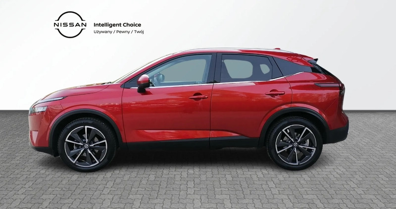 Nissan Qashqai cena 104900 przebieg: 23709, rok produkcji 2021 z Warszawa małe 352